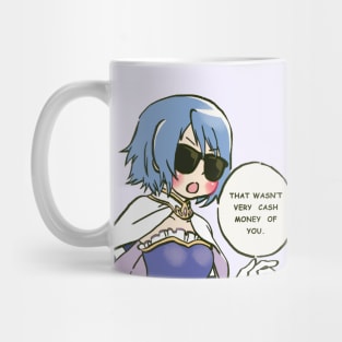 that wasn't very cash money of you sayaka miki / funny madoka magica meme Mug